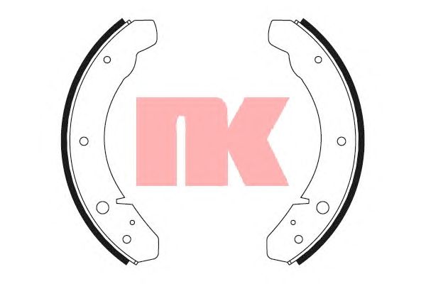 Тормозные колодки NK 2747104