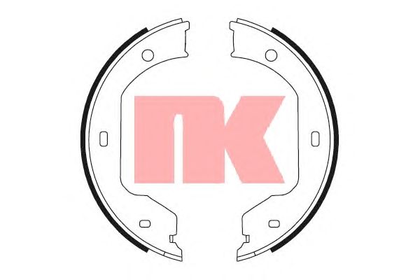 Тормозные колодки ручника NK 2715695