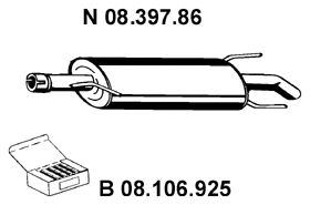 Глушник EBERSPÄCHER 08.397.86