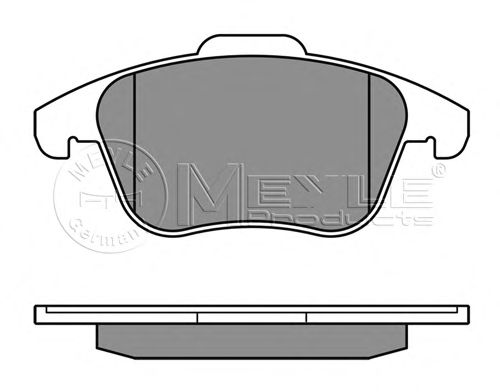 Тормозные колодки MEYLE 025 245 5719