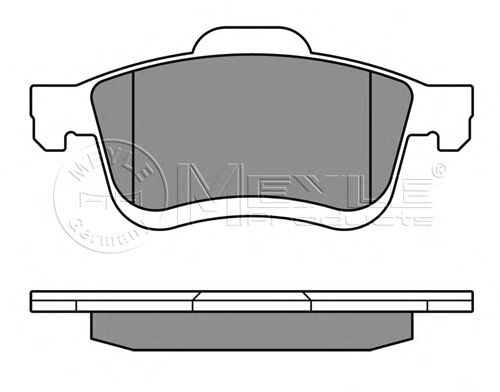 Тормозные колодки MEYLE 025 247 2720/W