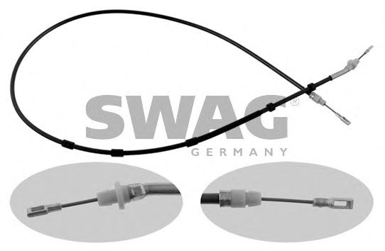Трос ручника SWAG 10 93 4394