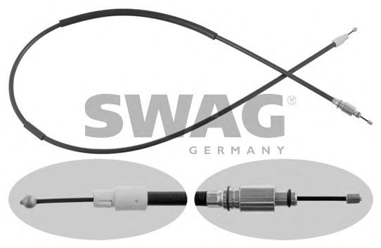 Трос ручника SWAG 30 93 6935