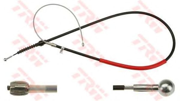 Трос ручника TRW GCH2537