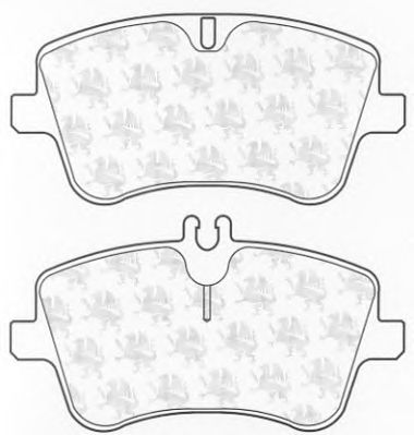 Тормозные колодки QH International BP1269