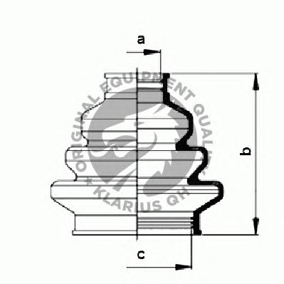 Комплект пыльника ШРУСа QH International QJB168