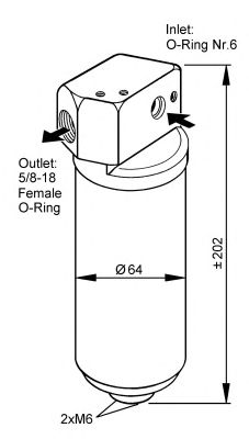 Осушувач кондиціонера NRF 33087