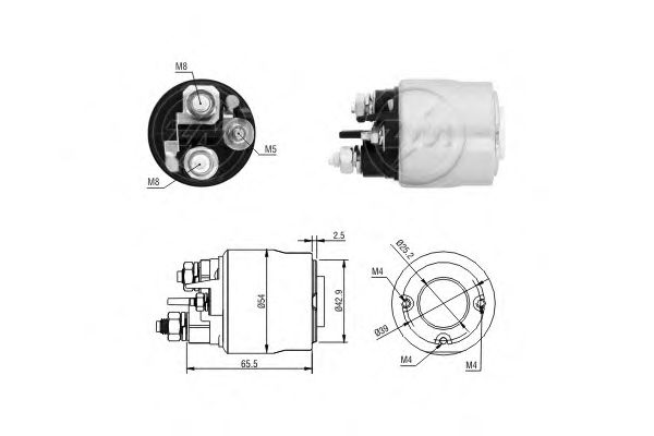 Втягивающее реле ERA ZM2494