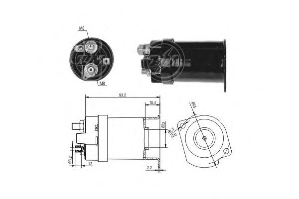 Втягивающее реле ERA ZM556