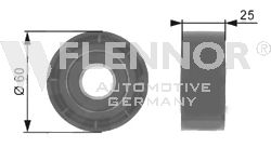 Направляющий / паразитный ролик поликлинового ремня FLENNOR FU99113