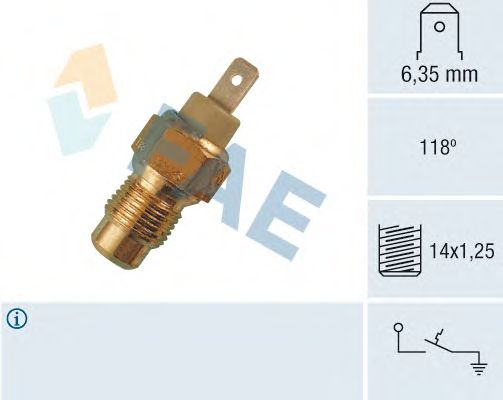 Датчик температуры охлаждающей жидкости FAE 35260