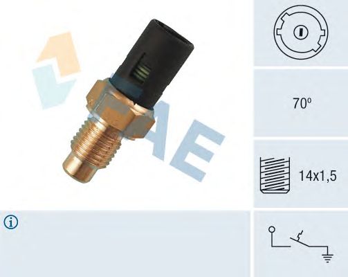 Датчик температуры охлаждающей жидкости FAE 35390