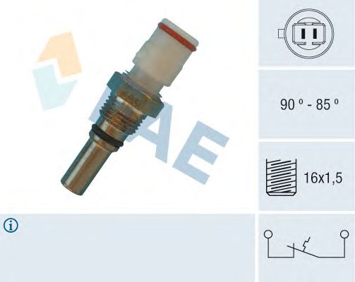 Датчик включения вентилятора FAE 36570