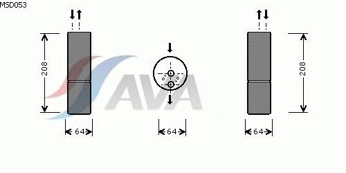 Осушитель кондиционера AVA QUALITY COOLING MSD053