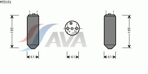 Осушитель кондиционера AVA QUALITY COOLING MTD151