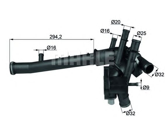Термостат MAHLE ORIGINAL TI 18 109