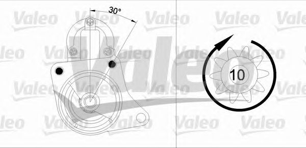 Стартер VALEO 455724