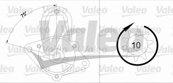 Стартер VALEO 458228