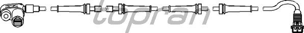 Датчик обертання колеса TOPRAN 721 612