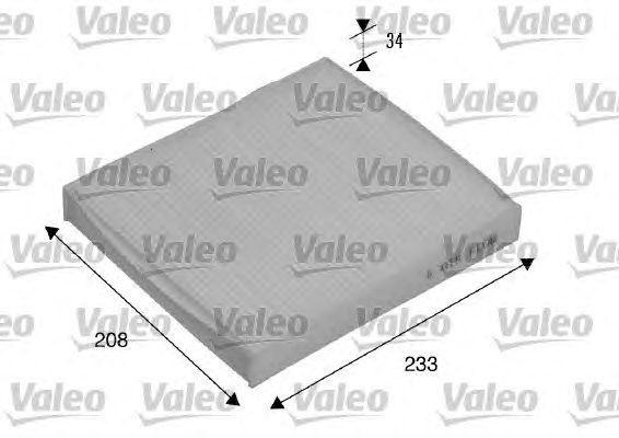 Фильтр салона VALEO 715510