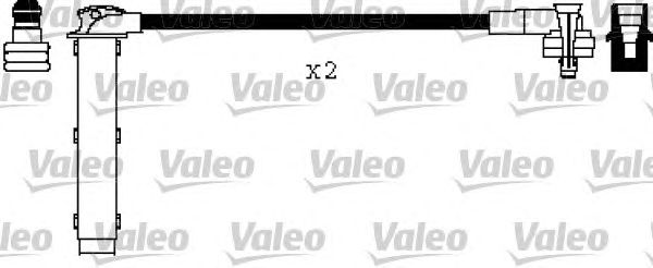 Комплект високовольтних проводів VALEO 346552