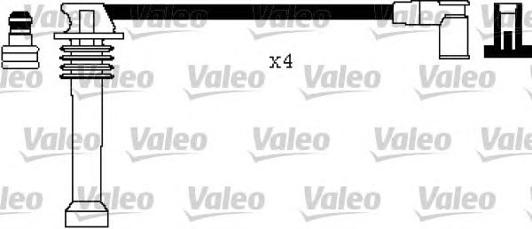 Комплект высоковольтных проводов VALEO 346367