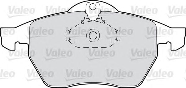Тормозные колодки VALEO 598305