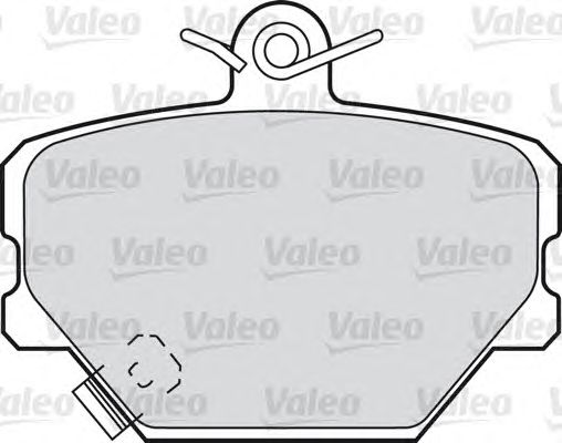 Тормозные колодки VALEO 598329