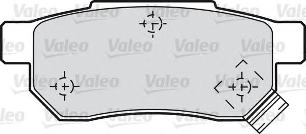 Тормозные колодки VALEO 598053