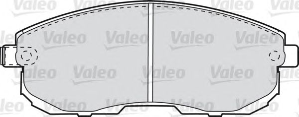 Тормозные колодки VALEO 598787