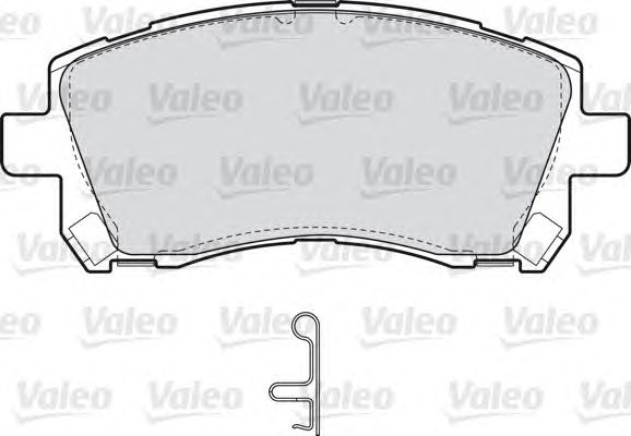 Тормозные колодки VALEO 598530