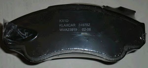 Тормозные колодки KLAXCAR FRANCE 24978z