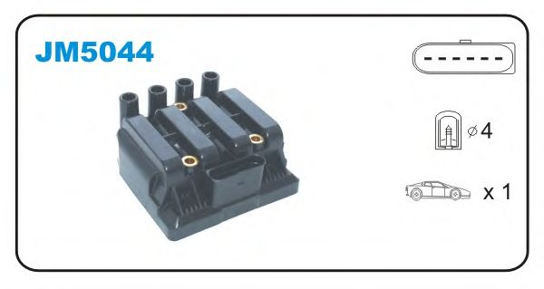 Катушка зажигания JANMOR JM5044