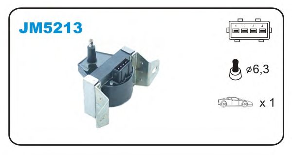 Катушка зажигания JANMOR JM5213