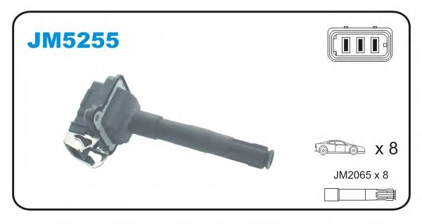 Котушка запалювання JANMOR JM5255