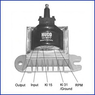 Коммутатор зажигания HUCO 138077