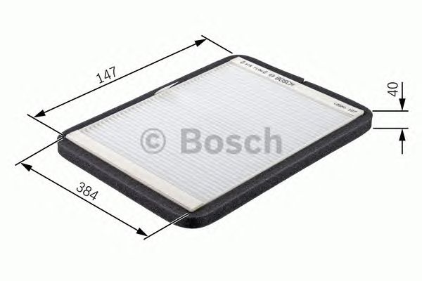Фильтр салона BOSCH 1 987 431 454