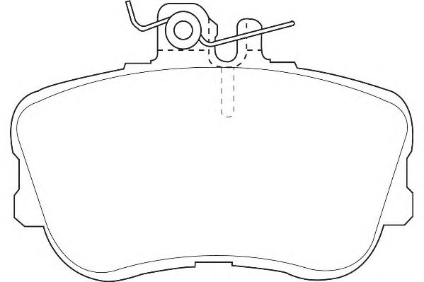 Тормозные колодки WAGNER WBP21439A