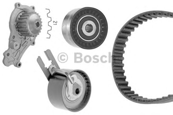 Помпа + комплект ГРМ BOSCH 1 987 948 717
