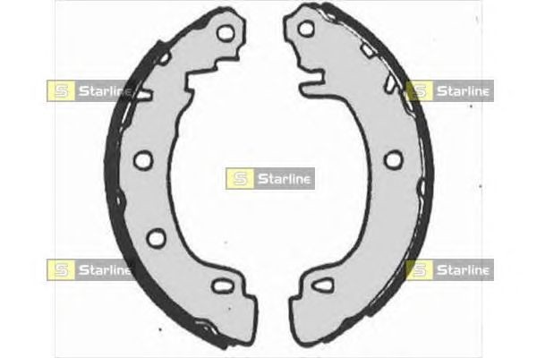 Тормозные колодки STARLINE BC 07170