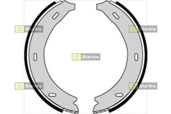 Тормозные колодки ручника STARLINE BC 07320