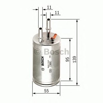 Топливный фильтр BOSCH F 026 403 014