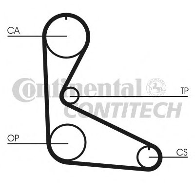 Ремінь ГРМ CONTITECH CT626