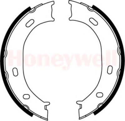Тормозные колодки ручника JURID 362421J