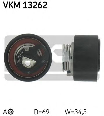 Натяжной ролик ремня ГРМ SKF VKM 13262