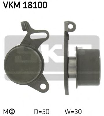 Натяжной ролик ремня ГРМ SKF VKM 18100