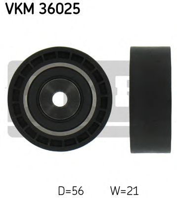 Направляющий / паразитный ролик  поликлинового ремня SKF VKM 36025
