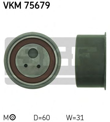 Натяжной ролик ремня ГРМ SKF VKM 75679