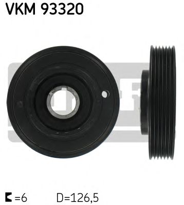 Шкив коленвала SKF VKM 93320