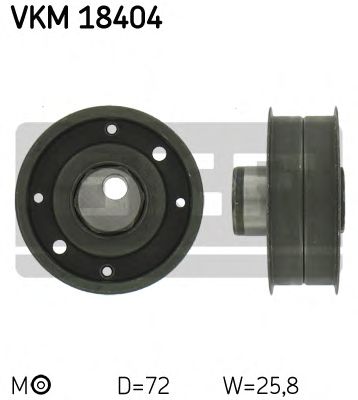 Натяжной ролик ремня ГРМ SKF VKM 18404
